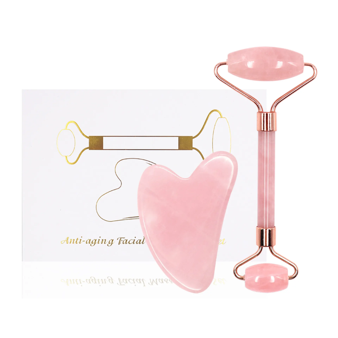CureDerm — Rodillo de Cuarzo Rosa que activa y potencia en 5 minutos