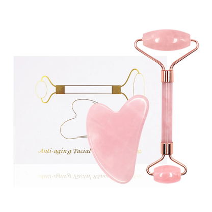 CureDerm — Rodillo de Cuarzo Rosa que activa y potencia en 5 minutos