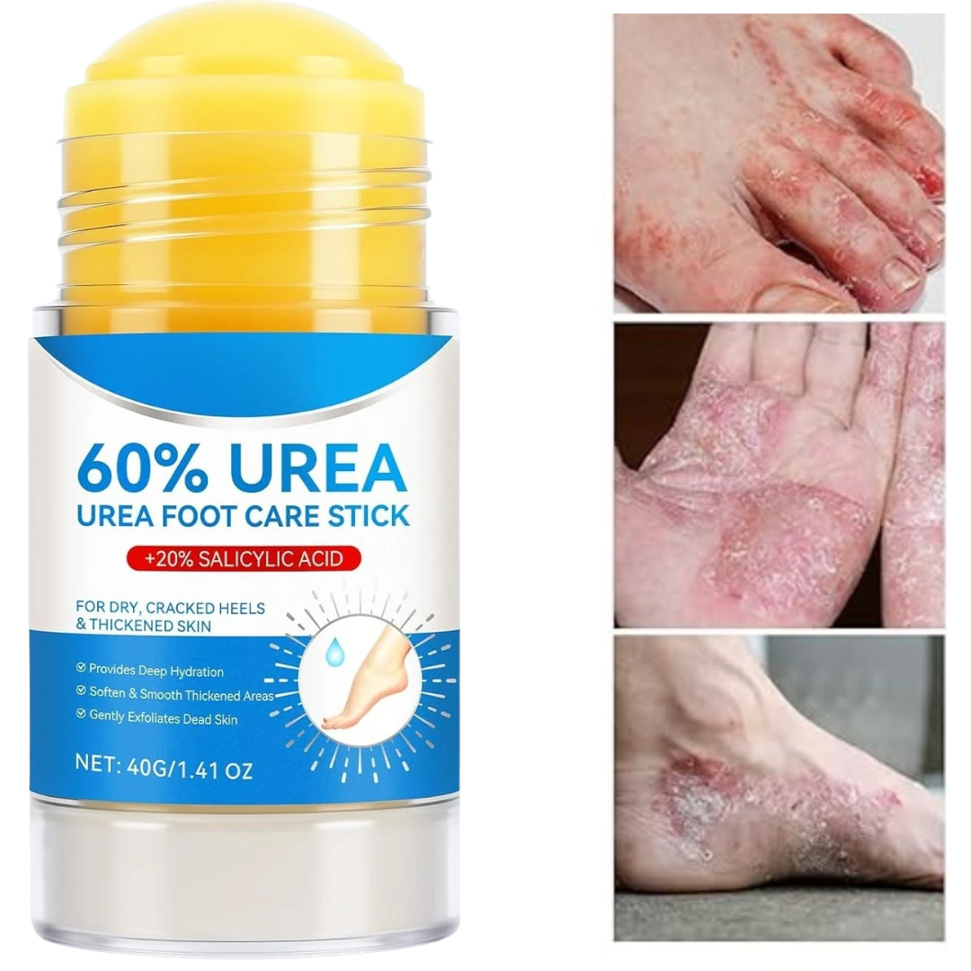 CurDerm Urea Stick · Adiós talones resecos desde hoy
