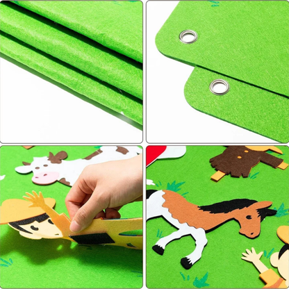 Tablero Interactivo Littlestorieskids: Fomenta el juego independiente desde el primer uso.