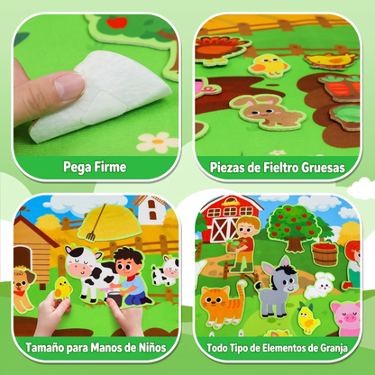 Littlestorieskids Interactive Activity Board: Inspiring independent play from the very first use.