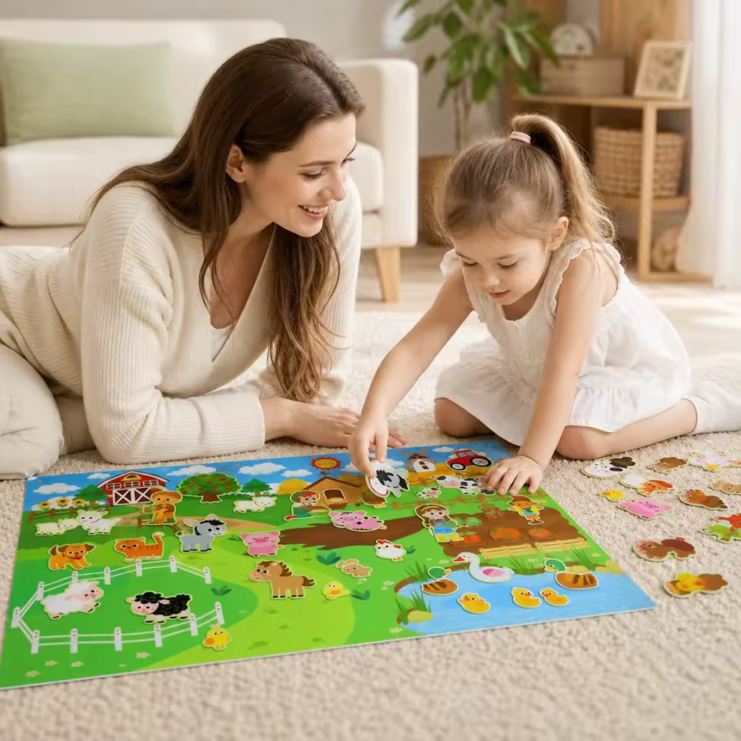 Littlestorieskids Interactive Activity Board: Inspiring independent play from the very first use.
