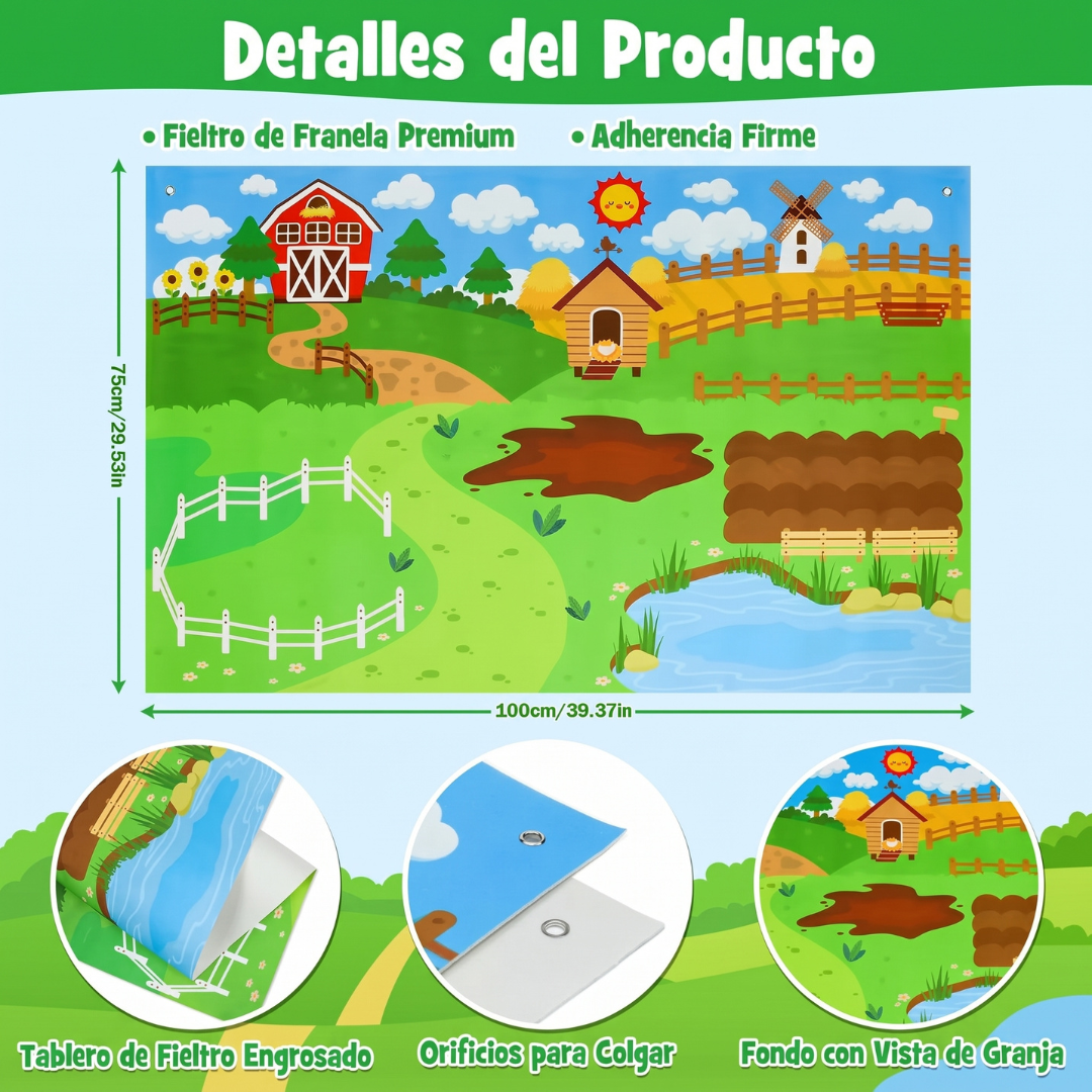 Quadro Interativo Littlestorieskids: Promove o jogo independente desde a primeira utilização.