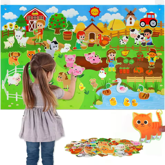 Tablero Interactivo Littlestorieskids: Fomenta el juego independiente desde el primer uso.